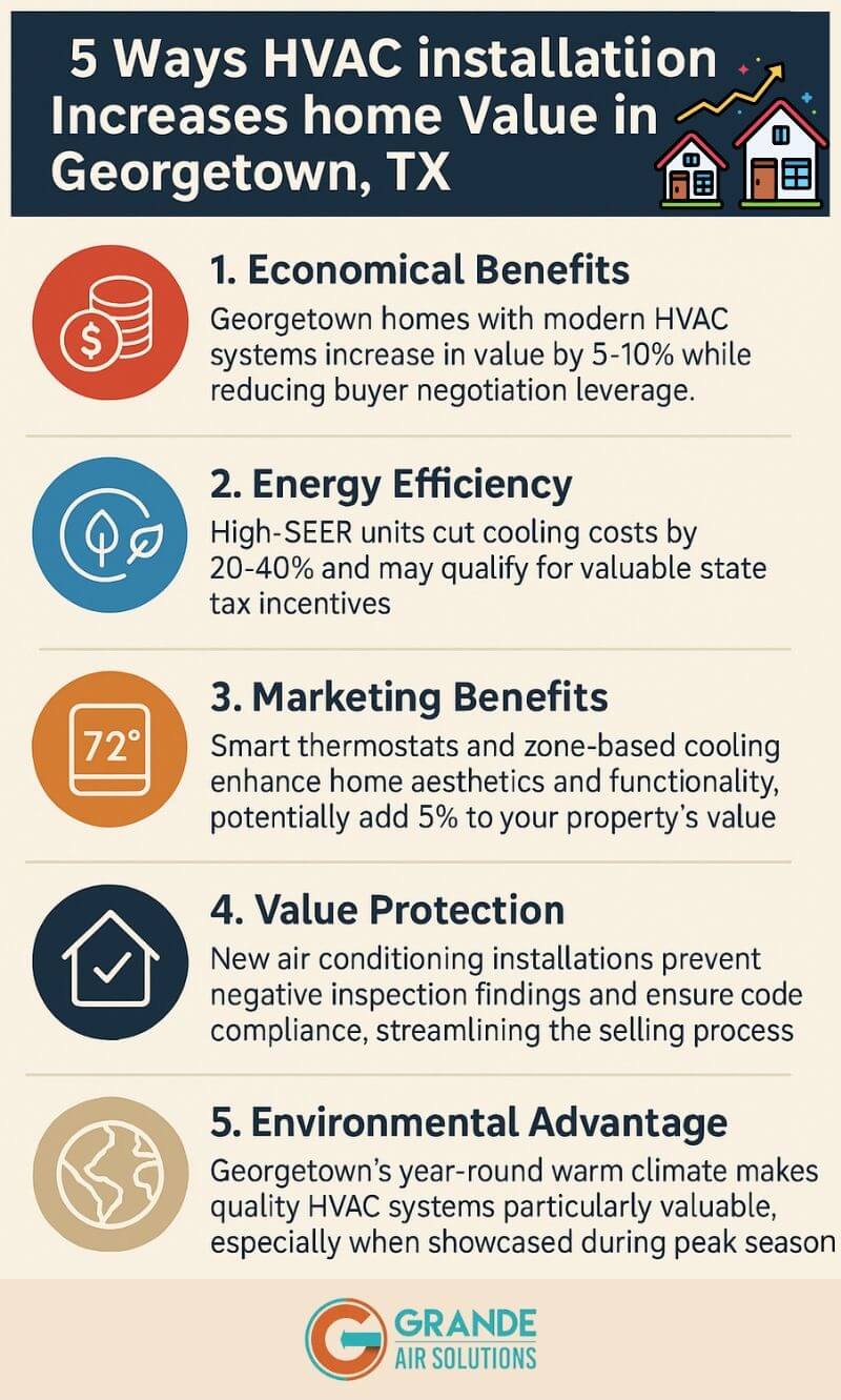 Air conditioner installation Georgetown TX